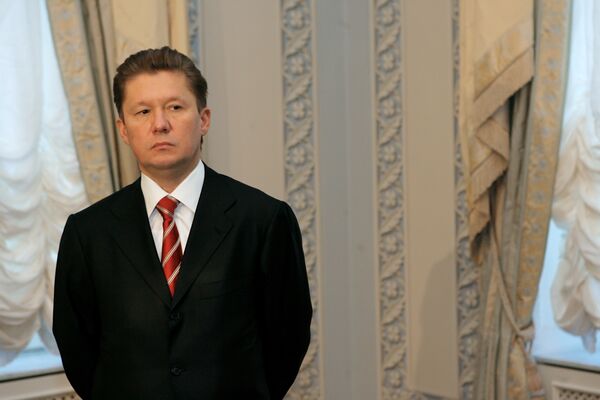 Председатель правления ОАО «Газпром» Алексей Миллер Председатель правления ОАО «Газпром» Алексей Миллер