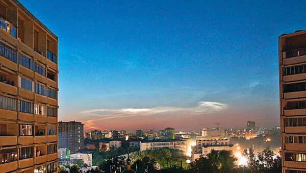 Ночное небо над Лефортово Ночное небо над Лефортово