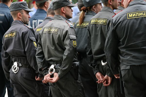 Гарнизонный развод личного состава милиции. Архив Гарнизонный развод личного состава милиции. Архив