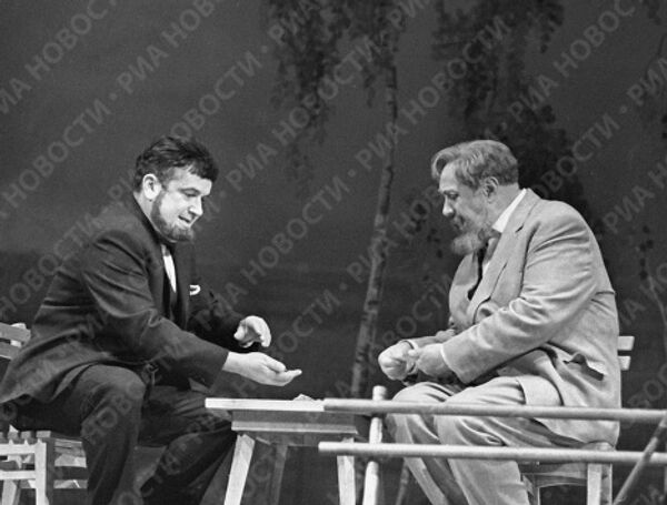 Михаил Жаров и Евгений Весник Михаил Жаров и Евгений Весник