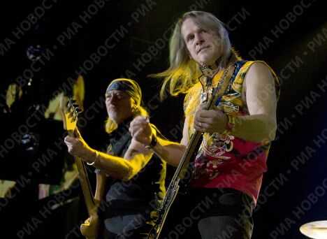 Концерт рок-группы Deep Purple прошел в Москве Концерт рок-группы Deep Purple прошел в Москве