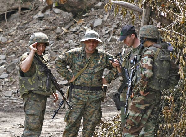 Грузинские военные. Архив Грузинские военные. Архив
