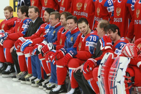 Сборная России по хоккею. Архив Сборная России по хоккею. Архив