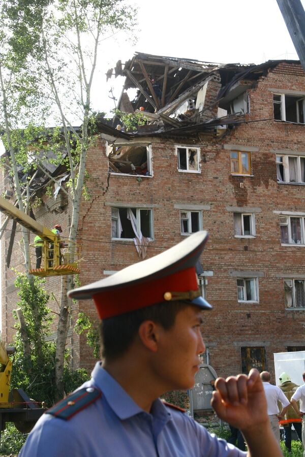 Взрыв в общежитии в Омске Взрыв в общежитии в Омске