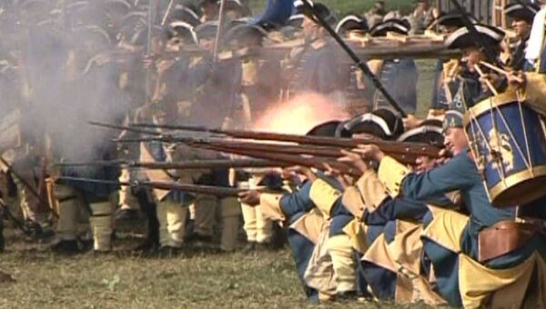 Полтавская баталия. Битву 1709 года воссоздали в Коломенском Полтавская баталия. Битву 1709 года воссоздали в Коломенском