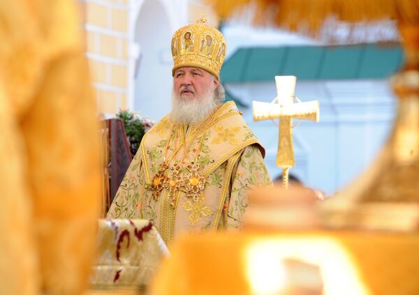 Патриарх Московский и всея Руси Кирилл провел литургию в Киево-Печерской Лавре Патриарх Московский и всея Руси Кирилл провел литургию в Киево-Печерской Лавре