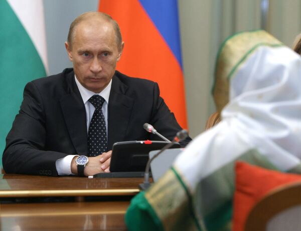 Премьер-министр РФ В.Путин встретился с президентом Индии Пратибхой Патил в Москве Премьер-министр РФ В.Путин встретился с президентом Индии Пратибхой Патил в Москве