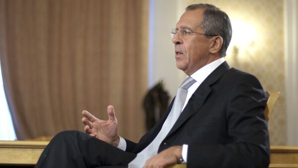 Глава МИД РФ Сергей Лавров дал интервью СМИ Глава МИД РФ Сергей Лавров дал интервью СМИ
