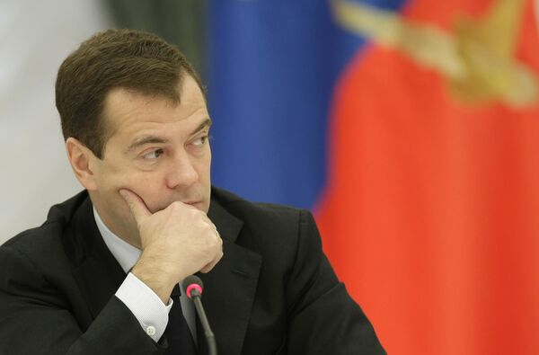 Президент РФ Дмитрий Медведев встретился с представителями предпринимательского сообщества Президент РФ Дмитрий Медведев встретился с представителями предпринимательского сообщества