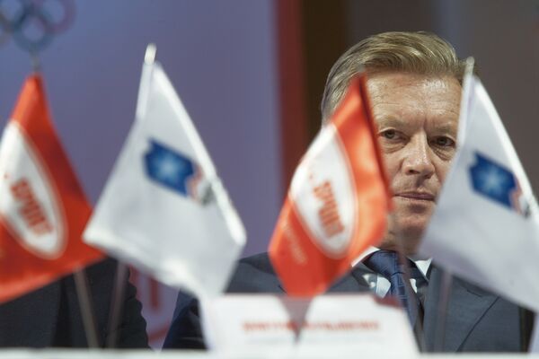 Президент Олимпийского комитета России Леонид Тягачев Президент Олимпийского комитета России Леонид Тягачев