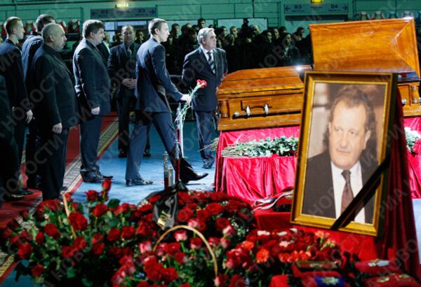 Прощание с Шабтаем Калмановичем в подмосквном Видном Прощание с Шабтаем Калмановичем в подмосквном Видном
