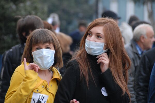 Шествие и митинг в Тбилиси Шествие и митинг в Тбилиси