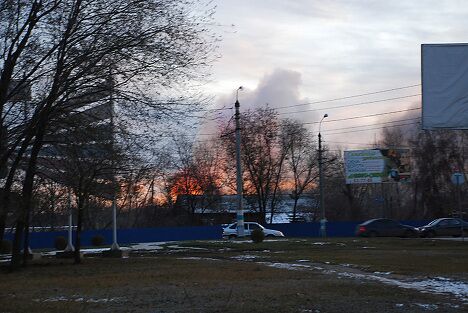 Взрыв на складе с боеприпасами в Ульяновске Взрыв на складе с боеприпасами в Ульяновске
