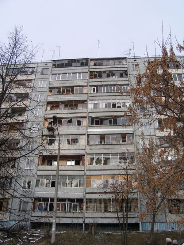 Разбитые окна жилых домов в Ульяновске Разбитые окна жилых домов в Ульяновске
