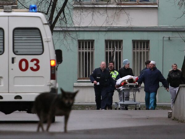 Пострадавшие при пожаре в пермском клубе доставлены на вертолете в городскую клиническую больницу № 36 в Москве Пострадавшие при пожаре в пермском клубе доставлены на вертолете в городскую клиническую больницу № 36 в Москве