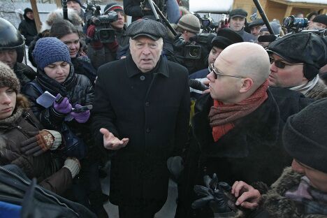 Лидер ЛДПР Владимир Жириновский Лидер ЛДПР Владимир Жириновский