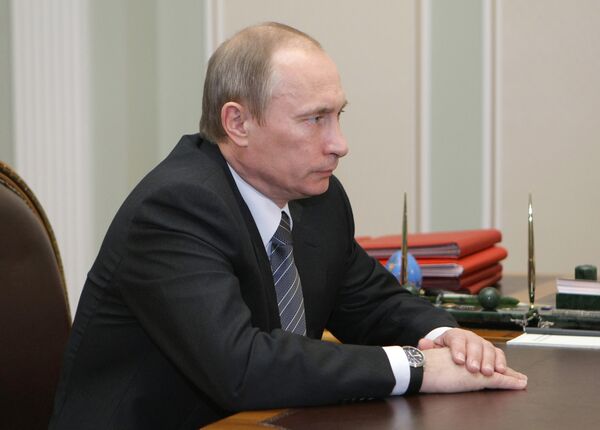 Премьер-министр РФ Владимир Путин. Архив Премьер-министр РФ Владимир Путин. Архив