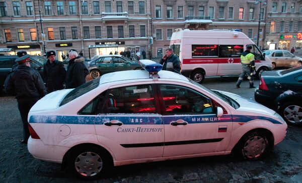 Крупное ДТП на Невском проспекте в Санкт-Петербурге Крупное ДТП на Невском проспекте в Санкт-Петербурге