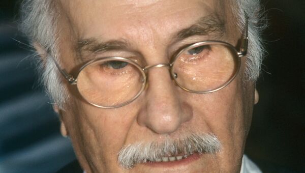 Актер Владимир Зельдин. Архив Актер Владимир Зельдин. Архив