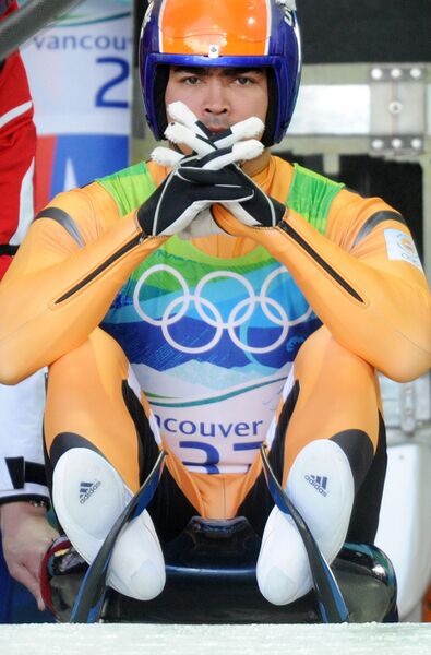Олимпиада - 2010. Санный спорт. Мужчины Олимпиада - 2010. Санный спорт. Мужчины