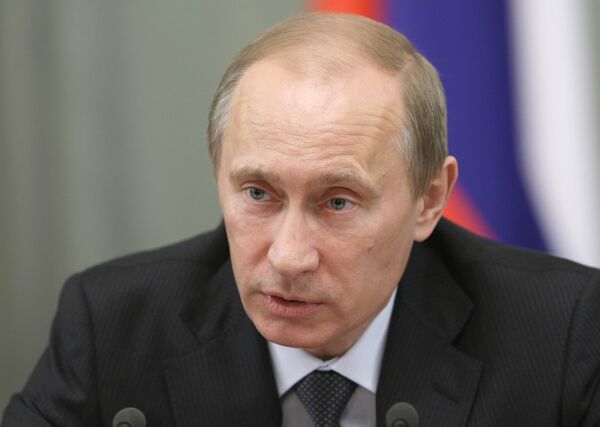 Премьер-министр России Владимир Путин провел заседание Правительственной комиссии по высоким технологиям и инновациям. Архив Премьер-министр России Владимир Путин провел заседание Правительственной комиссии по высоким технологиям и инновациям. Архив