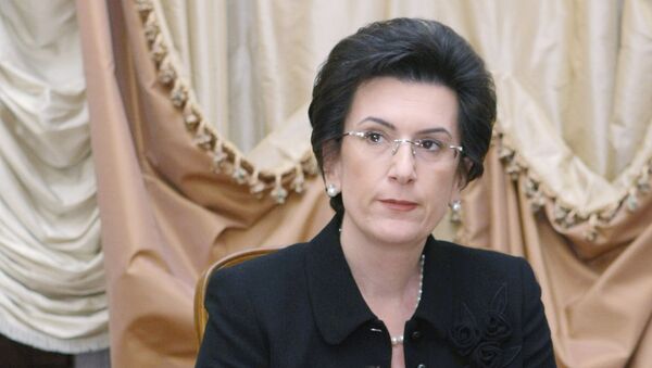 Нино Бурджанадзе. Архив. Нино Бурджанадзе. Архив.
