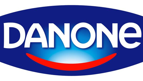 Логотип компании Danone Логотип компании Danone