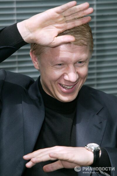 Президент Суперлиги мини-футбола, президент МФК Динамо Константин Ерёменко на пресс-конференции в РИА Новости Президент Суперлиги мини-футбола, президент МФК Динамо Константин Ерёменко на пресс-конференции в РИА Новости