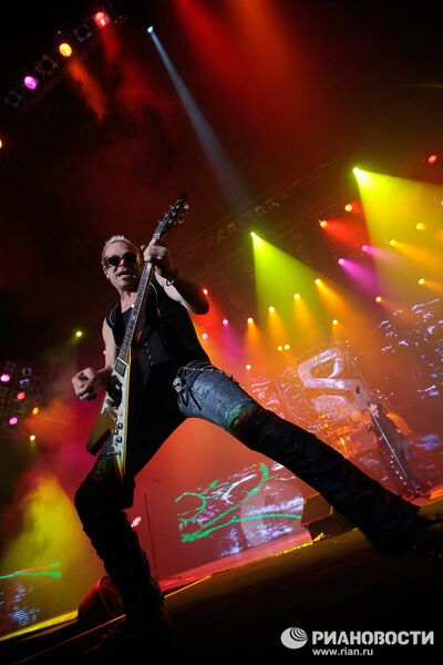 Концерт группы Scorpions в Москве Концерт группы Scorpions в Москве