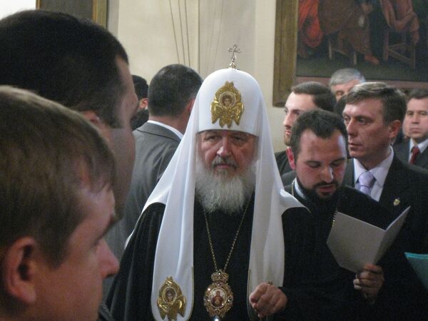 Патриарх Московский и всея Руси Кирилл. Архив Патриарх Московский и всея Руси Кирилл. Архив