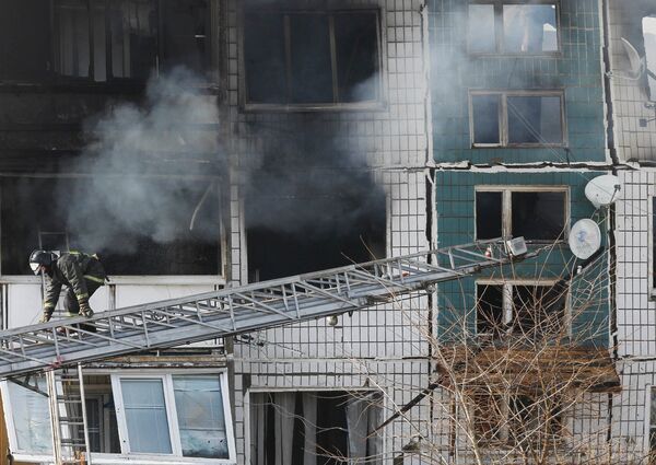 Взрыв газа в жилом доме в Подмосковье Взрыв газа в жилом доме в Подмосковье