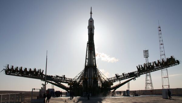 Старт космического корабля Союз ТМА-18 к МКС с космодрома Байконур. Архивное фото Старт космического корабля Союз ТМА-18 к МКС с космодрома Байконур. Архивное фото