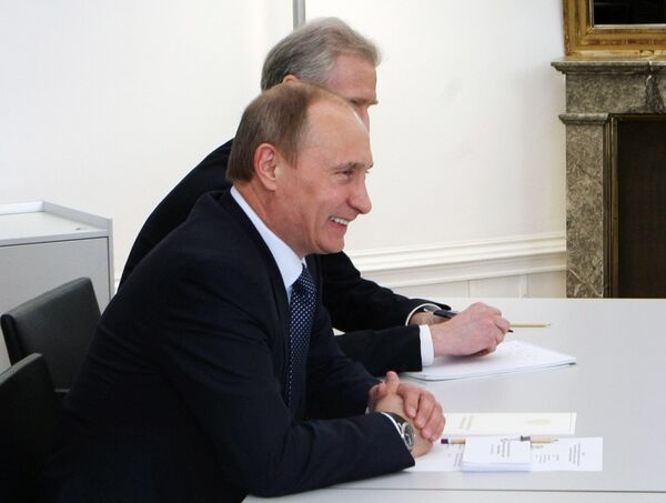 Беседа Владимира Путина и Вернера Файмана Беседа Владимира Путина и Вернера Файмана