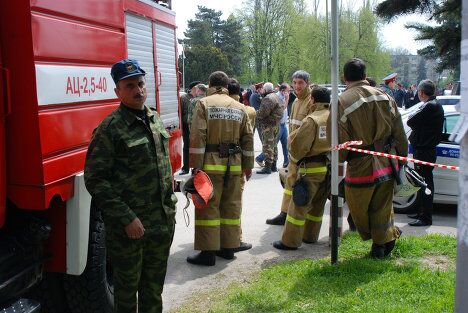 Взрыв произошел на ипподроме в Нальчике Взрыв произошел на ипподроме в Нальчике
