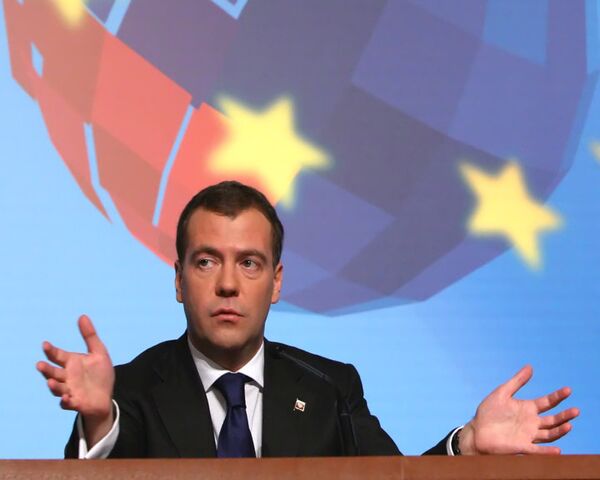 Россия готова к отмене визового режима с Евросоюзом - Медведев Россия готова к отмене визового режима с Евросоюзом - Медведев