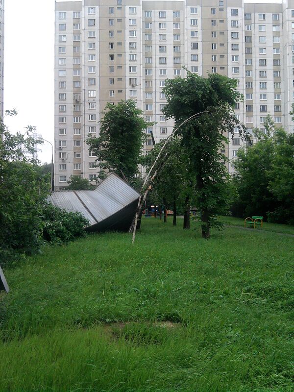 Последствия сильной грозы . Архив Последствия сильной грозы . Архив