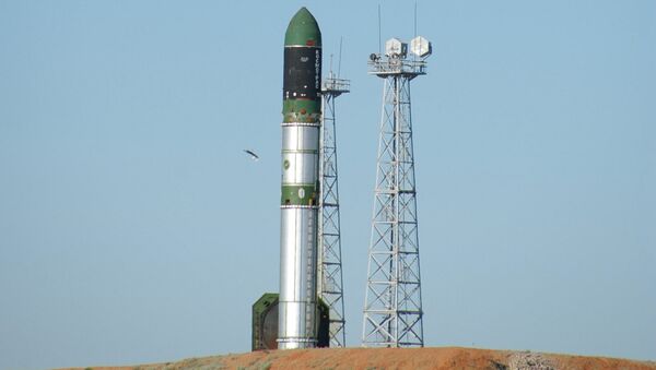 Запуск ракеты-носителя РС-20 Днепр. Архивное фото Запуск ракеты-носителя РС-20 Днепр. Архивное фото