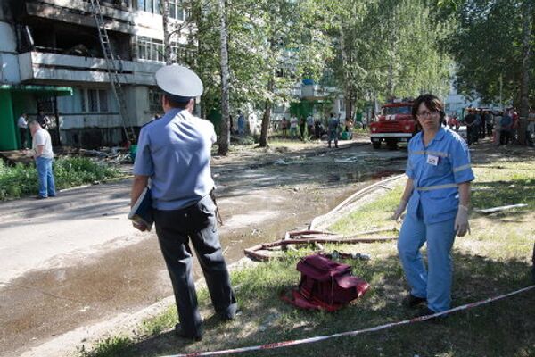 Взрыв бытового газа в Набережных Челнах Взрыв бытового газа в Набережных Челнах