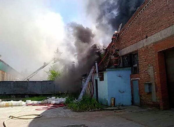 Пожар в поселке Звездочка Сергиево-Посадского муниципального района Пожар в поселке Звездочка Сергиево-Посадского муниципального района