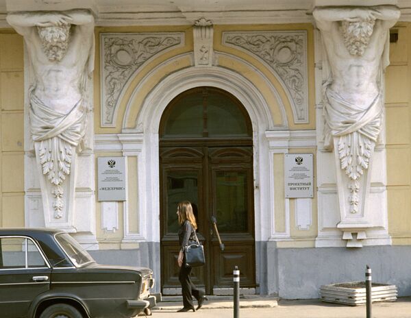 Фрагмент здания Политехнического музея Фрагмент здания Политехнического музея