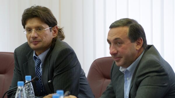 Леонид Федун и Евгений Гинер Леонид Федун и Евгений Гинер