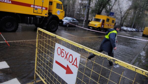 Авария на трубопроводе Авария на трубопроводе