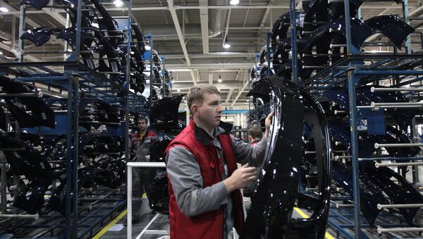 Завод автокомплектующих компании Magna в Калужской области. Архив Завод автокомплектующих компании Magna в Калужской области. Архив