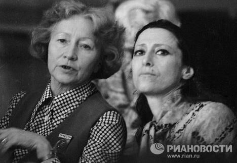 Уланова и Плисецкая в жюри III Международного конкурса артистов балета Уланова и Плисецкая в жюри III Международного конкурса артистов балета