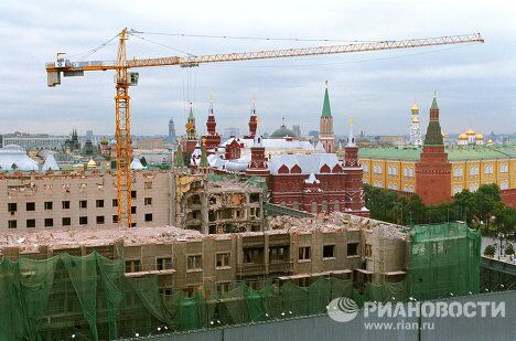 Реконструкция здания гостиницы Москва Реконструкция здания гостиницы Москва
