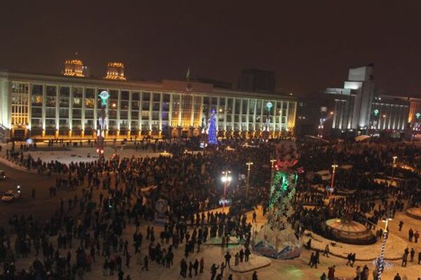 Акция протеста белорусской оппозиции Акция протеста белорусской оппозиции