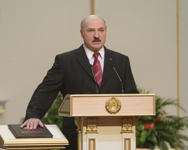 Инаугурация вновь избранного президента Белоруссии Александра Лукашенко Инаугурация вновь избранного президента Белоруссии Александра Лукашенко
