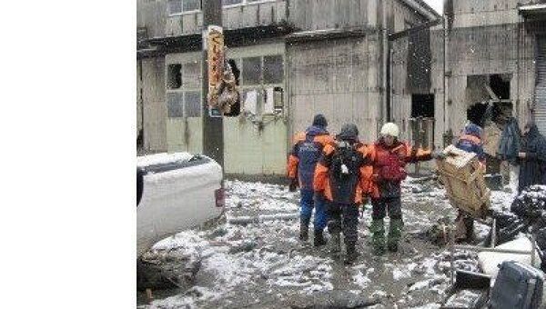 Спасательная операция МЧС России в японском городе Сендай Спасательная операция МЧС России в японском городе Сендай