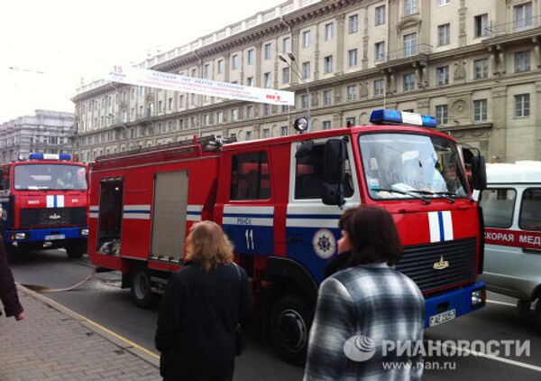Взрыв в минском метро Взрыв в минском метро