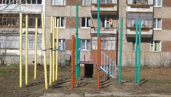 Детская площадка в Ижевске Детская площадка в Ижевске